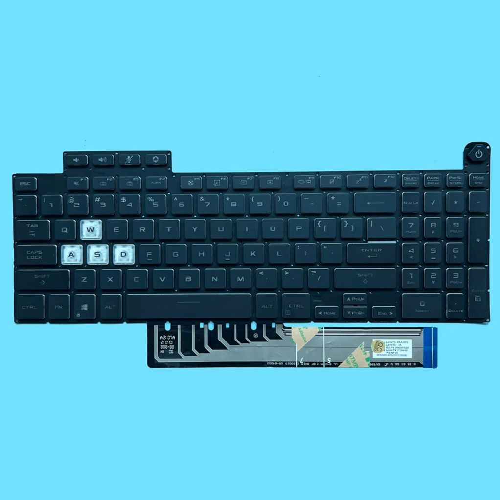 Pc Gaming Asus - XIN-러시아어-미국 RGB 백라이트 노트북 키보드(ASUS TUF