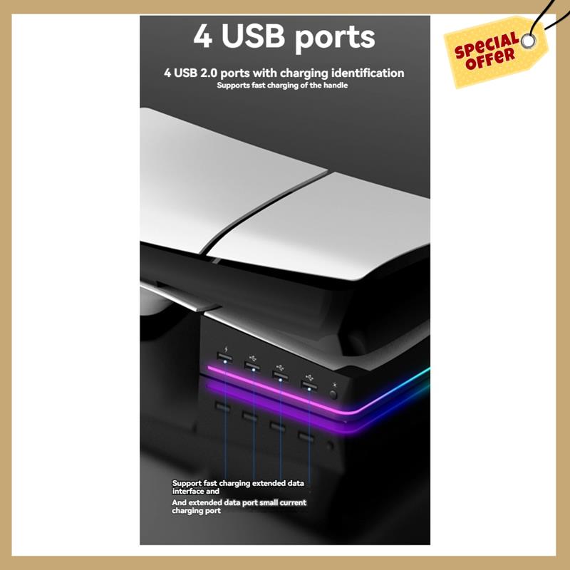 Usb Hub Gaming - 안정적인 성능 - 라이트 모드가 포함된