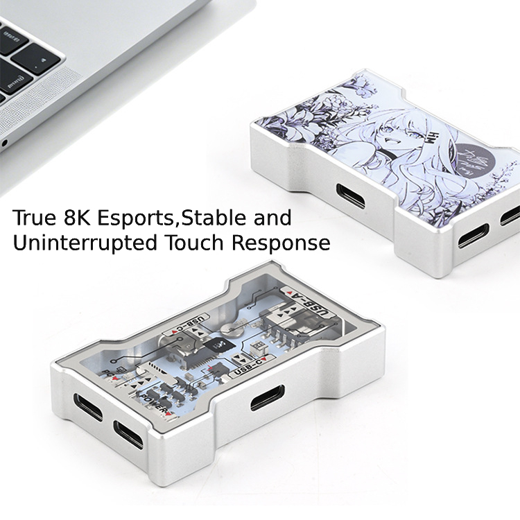 RGB USB 허브 2 입력 3 출력 게임용 책상 설정 - Usb Hub Gaming 리뷰 및 가격