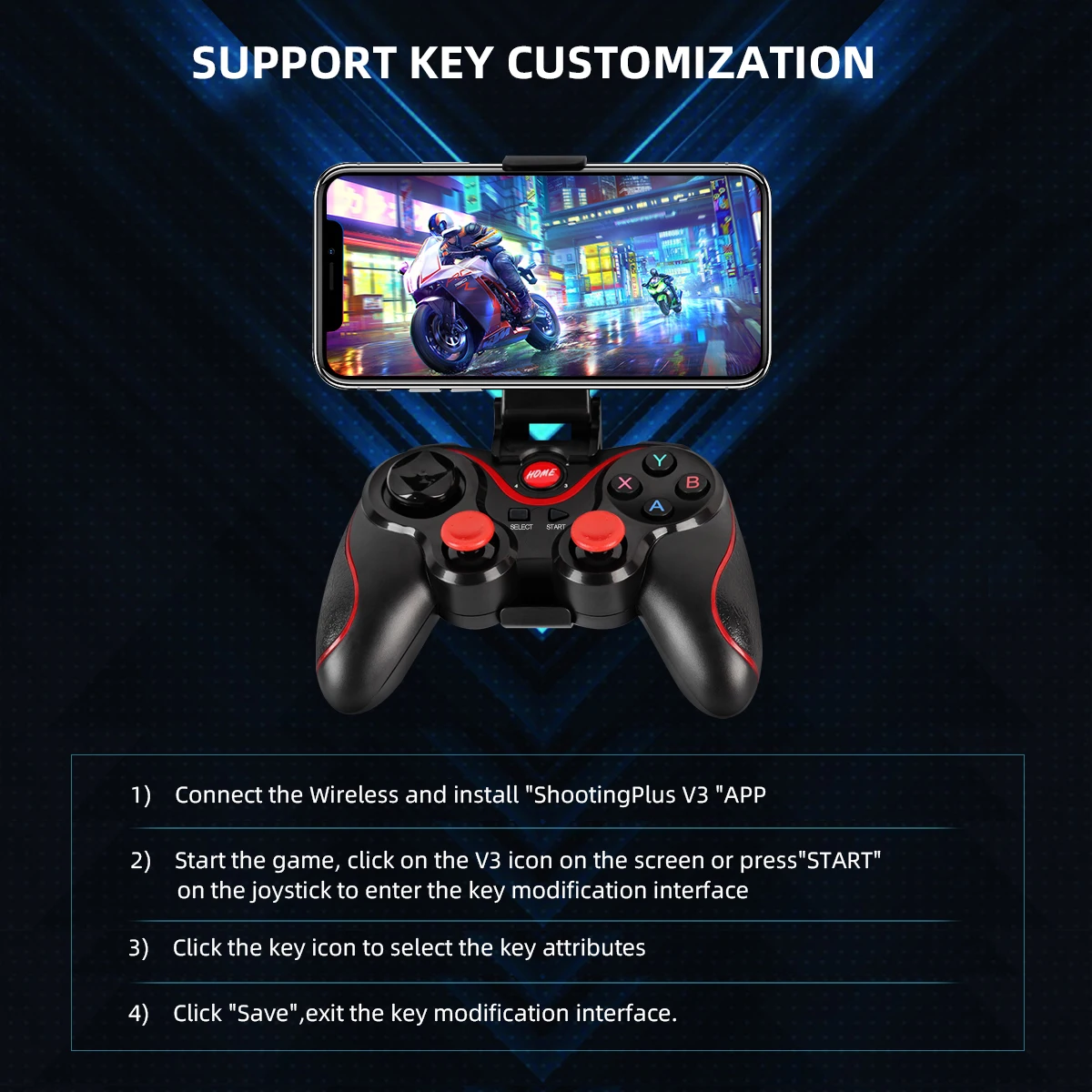 GAMINJA 무선 블루투스 게임 패드 PC 게임 컨트 - Pc Gaming Xbox Controller 리뷰 및 가격