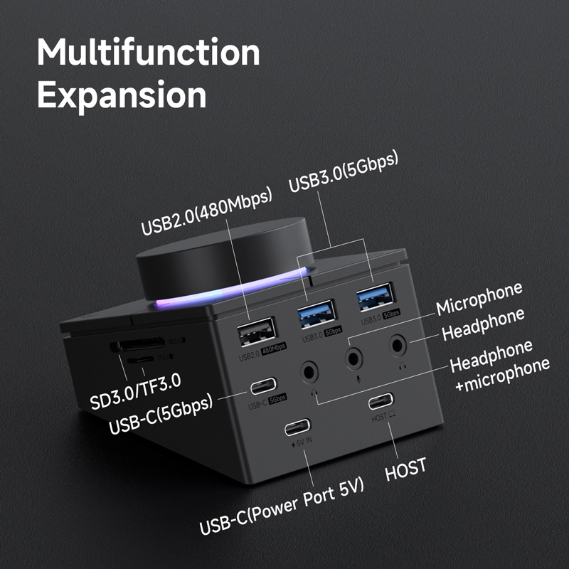 Hagibis 손잡이 USB C 허브(단축 버튼 포함) - Usb Hub Gaming 리뷰 및 가격