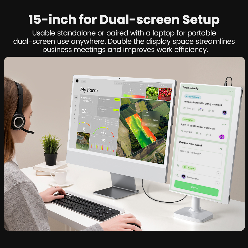 노트북용 UPERFECT 15.6인치 휴대용 모니터 1 - Pc Gaming Gigabyte 리뷰 및 가격