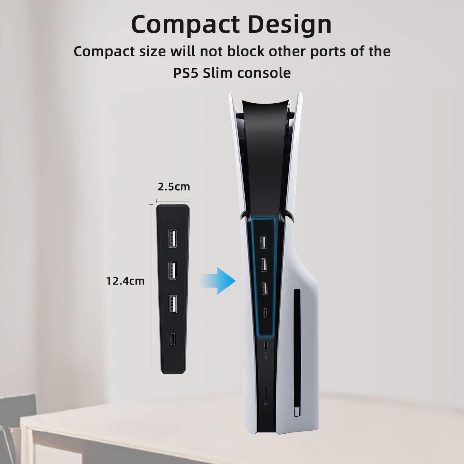 PS5 슬림 디스크용 USB 고속 확장 허브 충전기,  - Usb Hub Gaming 리뷰 및 가격