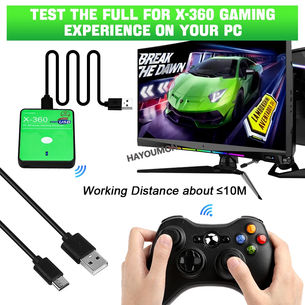 XBOX 360 PC용 새로운 무선 게임 수신기 Xbo - Pc Gaming Xbox Controller 리뷰 및 가격