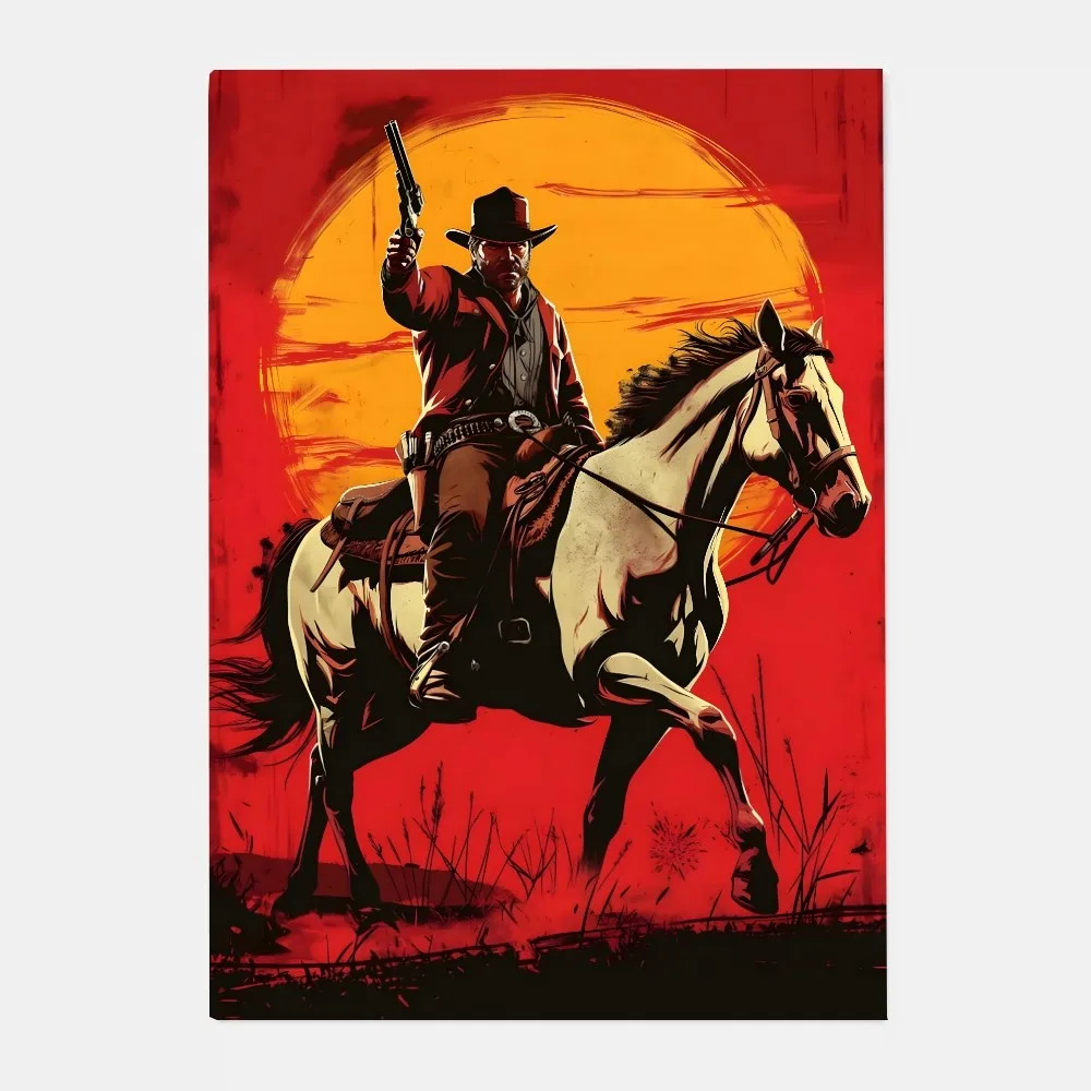게임 R-레드 데드 리뎀션 2 RDR2 포스터 HD 아 - Pc Gaming Prebuilt 리뷰 및 가격