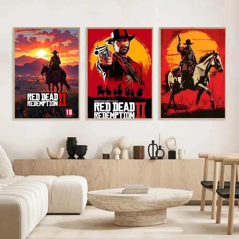 게임 R-레드 데드 리뎀션 2 RDR2 포스터 HD 아 - Pc Gaming Prebuilt 리뷰 및 가격