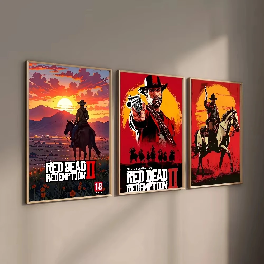 게임 R-레드 데드 리뎀션 2 RDR2 포스터 HD 아 - Pc Gaming Prebuilt 리뷰 및 가격