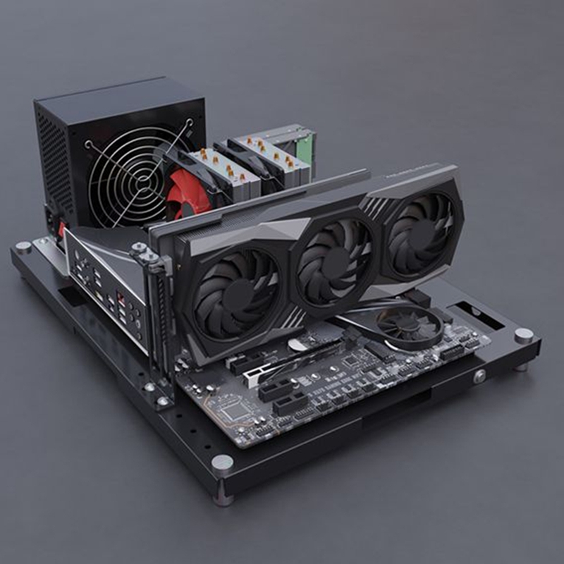 PC 테스트용 오픈 섀시 랙 벤치 오픈 프레임 DIY  - Pc Gaming Test 리뷰 및 가격