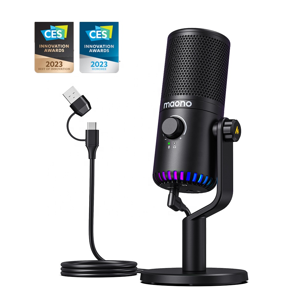 마오노 DM30 게이밍 마이크 RGB 조명 USB 콘덴 - Gaming Microphone 리뷰 및 가격