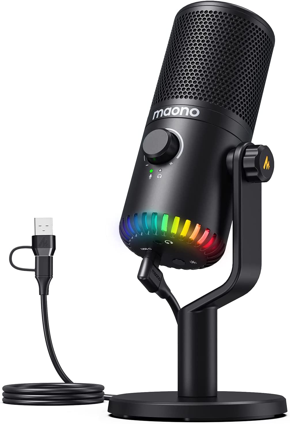 마오노 DM30 게이밍 마이크 RGB 조명 USB 콘덴 - Gaming Microphone 리뷰 및 가격