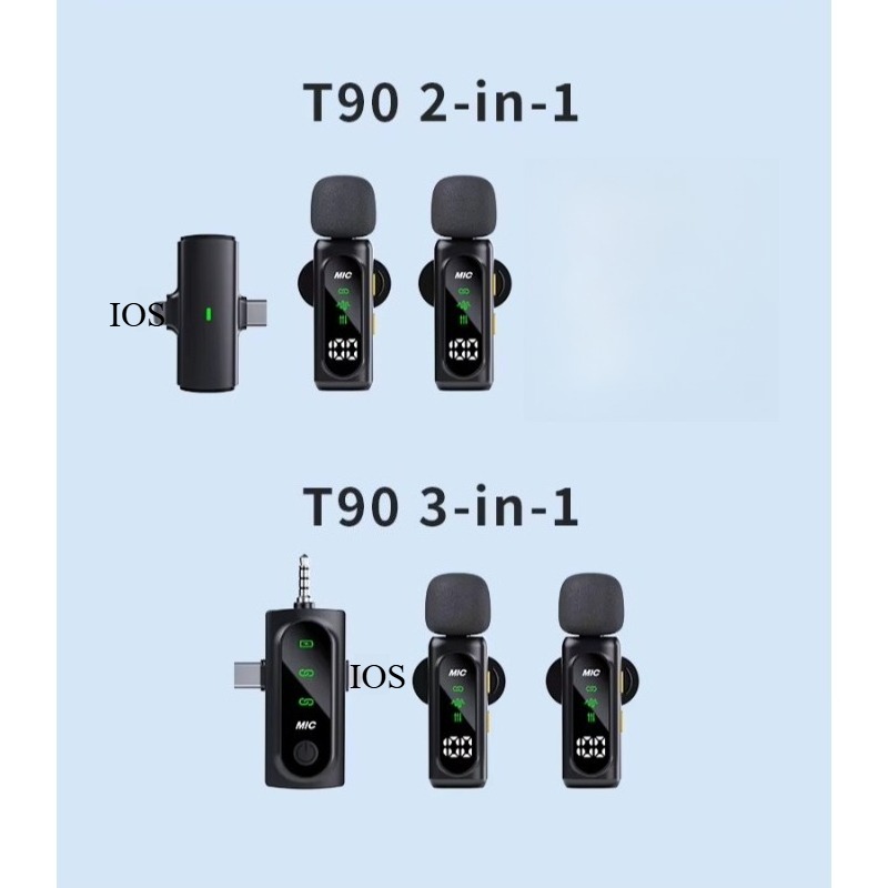 아이폰 안드로이드용 미니 무선 라발리에 마이크, 휴대용 - Gaming Microphone 리뷰 및 가격