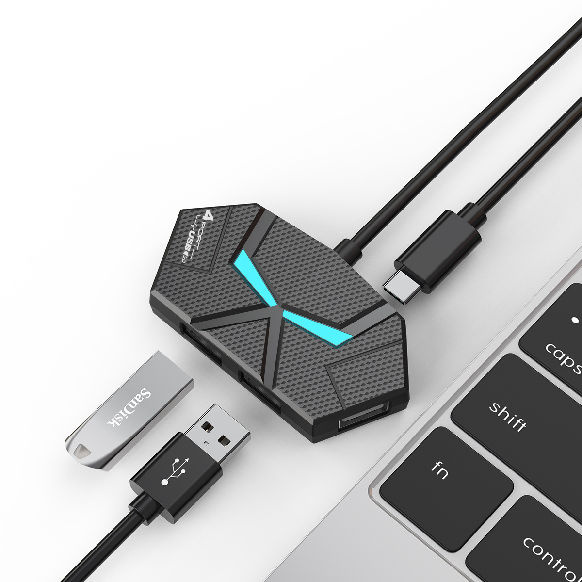 0.6CM/1.2M 허브 7 포트 호환 USB2.0 확 - Usb Hub Gaming 리뷰 및 가격