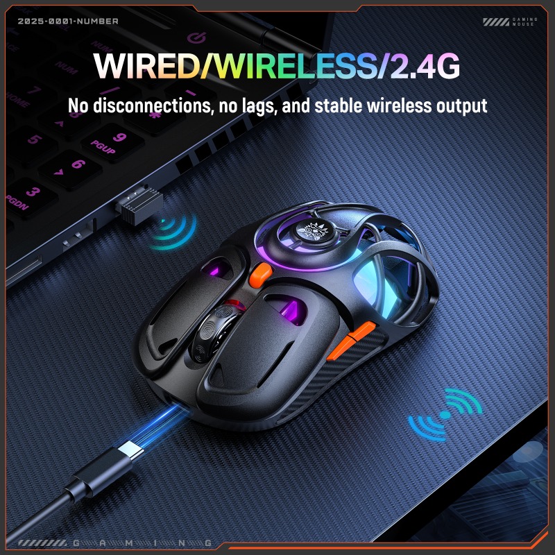 ONIKUMA DM02 무선 게이밍 마우스 블루투스 2 - Pc Gaming Gigabyte 리뷰 및 가격