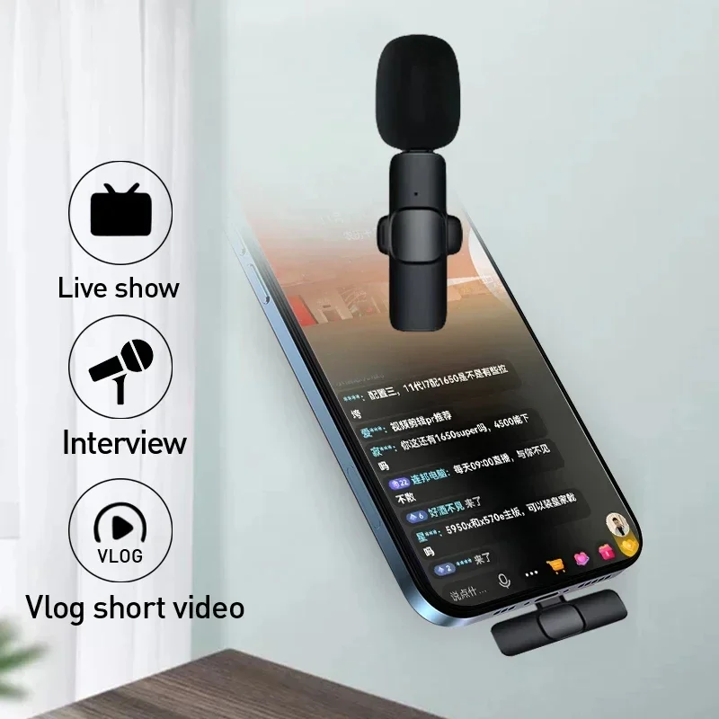 무선 라발리에 마이크 2.4G 미니 마이크 휴대용 오디 - Gaming Microphone 리뷰 및 가격
