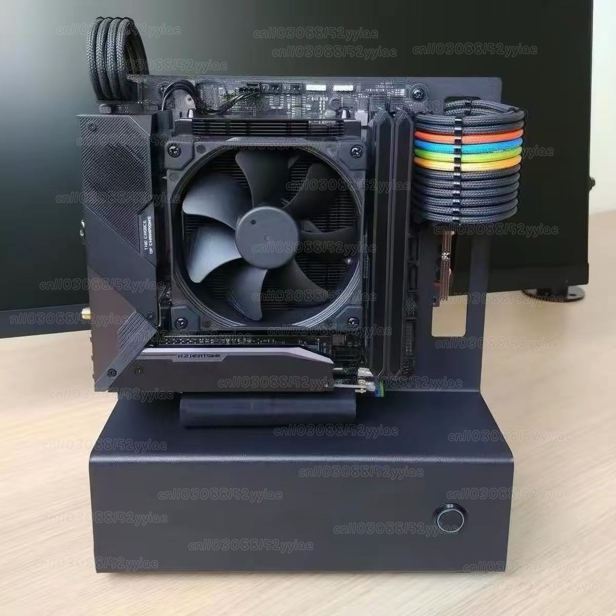 미니 ITX 오픈 프레임 케이스, 휴대용 미니멀리스트  - Pc Gaming Test 리뷰 및 가격