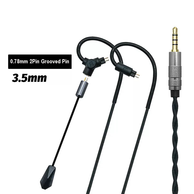 0.78 QDC MMCX 게이밍 이어폰 케이블 3.5m - Gaming Microphone 리뷰 및 가격
